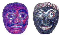 [2 Javanese masks: 16k]